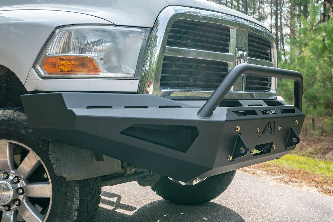 Product of Fab Fours DR10-RS2962-1 Red Steel Steel Powder Coated Bumper 