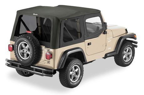 Product of Bestop 79124-01 Standard Top Black Multi-Ply Fabric Soft Top 