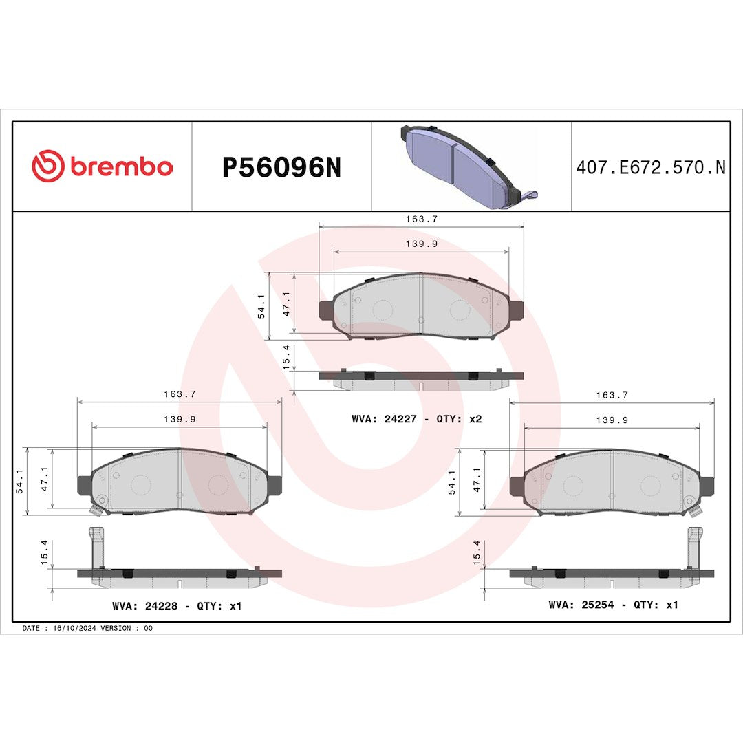Brembo P56096n Brake Pad||p56096n_Drw.Jpg||87||brmp56096n||1753806