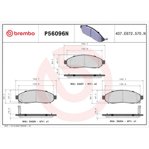 Brembo P56096n Brake Pad||p56096n_Drw.Jpg||87||brmp56096n||1753806
