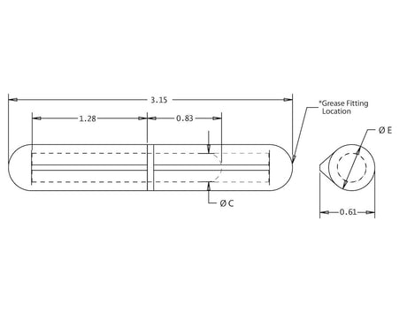 Product of Buyers Products Fbp080gf Door Hinge