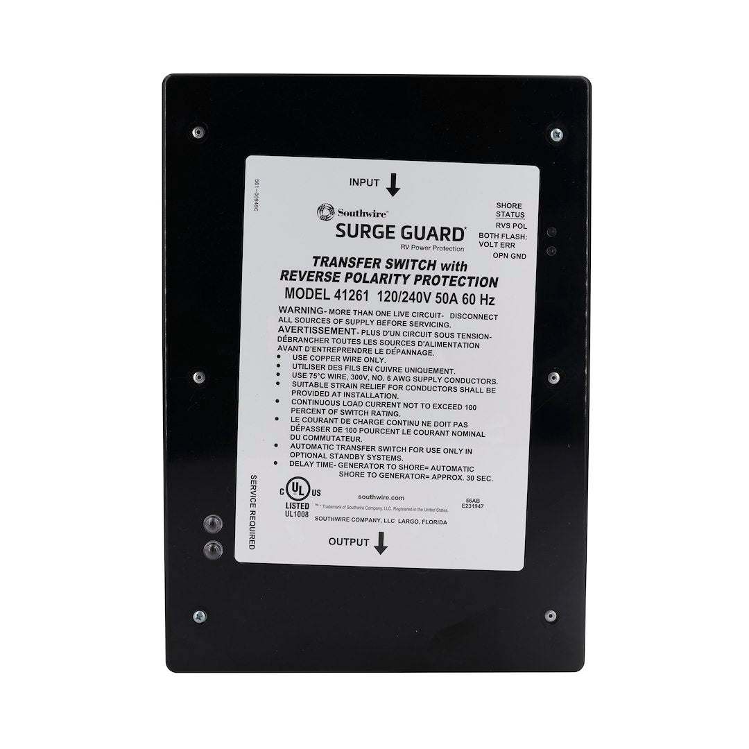 Product of Southwire Corp. 41261-011 Power Transfer Switch