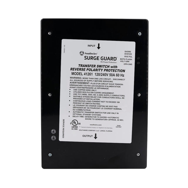 Product of Southwire Corp. 41261-011 Power Transfer Switch