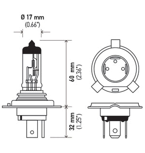 Hella H4 24v Driving/ Fog Light Bulb||h4 24v.Pt01.Jpg||85||h57h424v||1774680