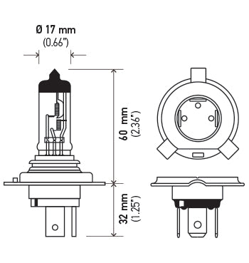 Hella H4 24v Driving/ Fog Light Bulb||h4 24v.Pt01.Jpg||85||h57h424v||1774680