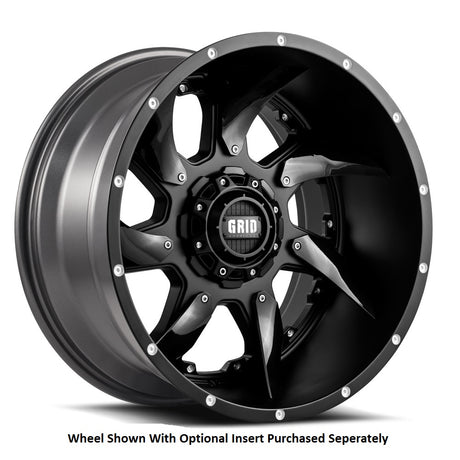 Product of Grid Wheels 20x9 Black Wheel - Not Applicable Bolt Pattern 