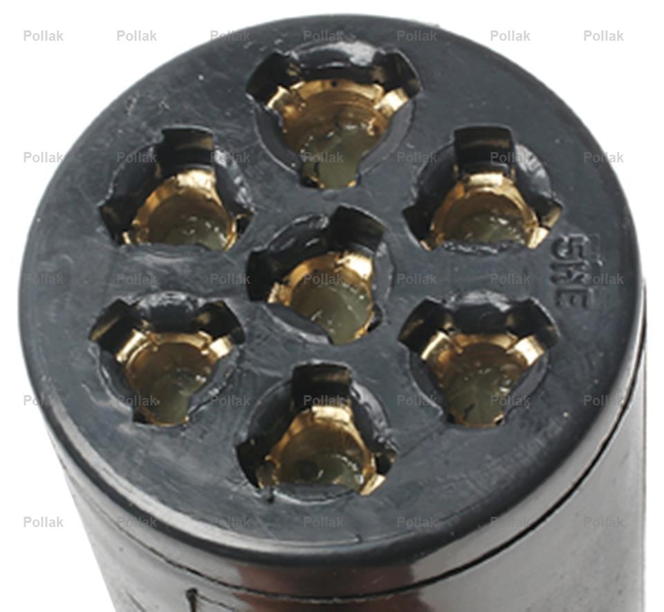 Product of Pollak 11-704 Trailer End 7 Blade Trailer Wiring Connector 
