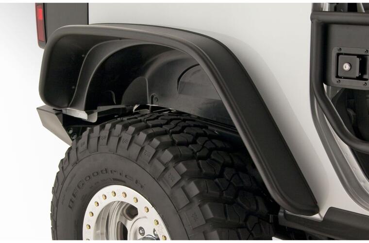 Product of Bushwacker 10919-07 Non-Exposed Fasteners Black Fender Flare - Set Of 4 