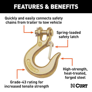 Curt 81900 Trailer Safety Chain Hook||81900_3008x1990_Fa.Jpg||87||c9381900||2241768