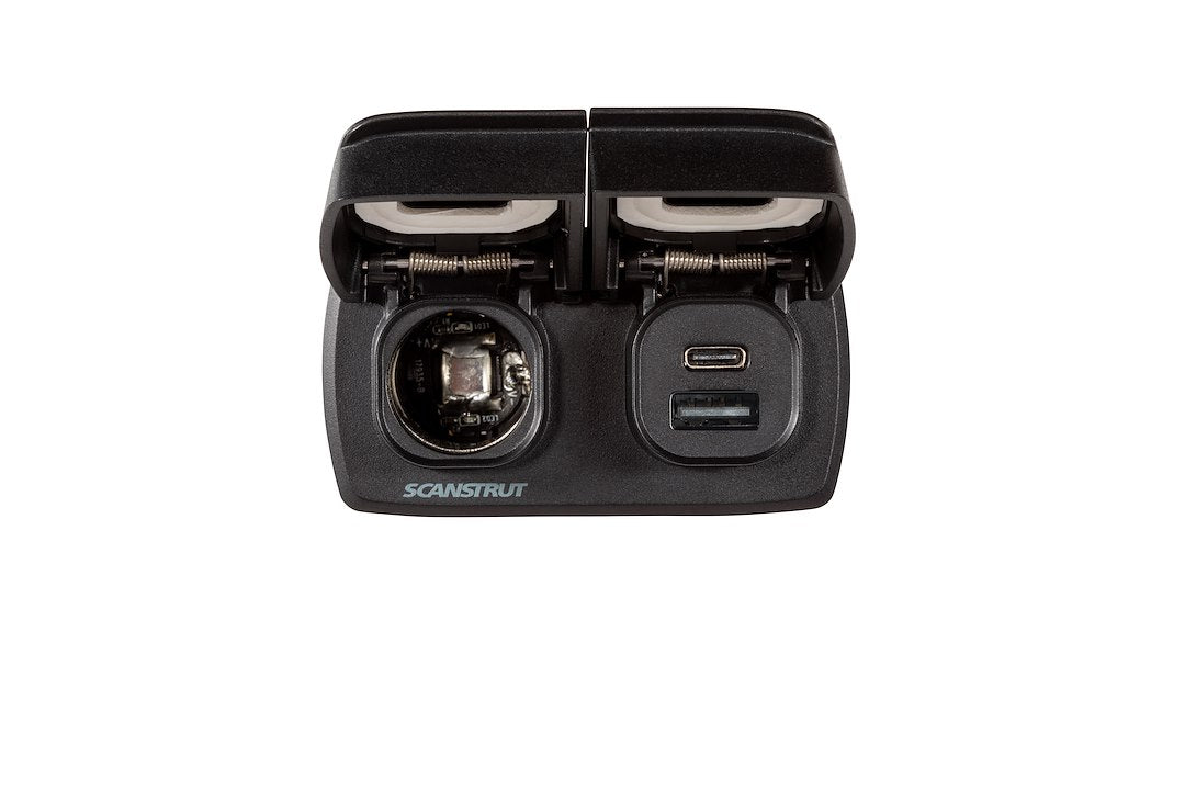 Scanstrut Sc-Multi-F2 Power Port Socket||scanstrut Sc-Multi-F2 Front Open 2.Jpg||90||scascmultif2||1508449