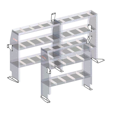 Weather Guard (Werner) 9753-3-01 Van Storage System Shelf Mounting Bracket||9753-3-01_Pi.Jpg||85||w519753301||1523823