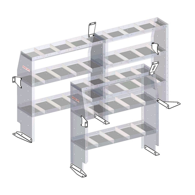 Weather Guard (Werner) 9753-3-01 Van Storage System Shelf Mounting Bracket||9753-3-01_Pi.Jpg||85||w519753301||1523823