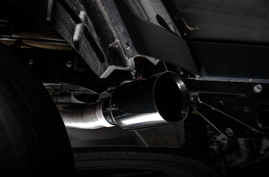 Product of AWE Tuning 3015-23103 Tread Edition Cat-Back System Single Exhaust System Kit 