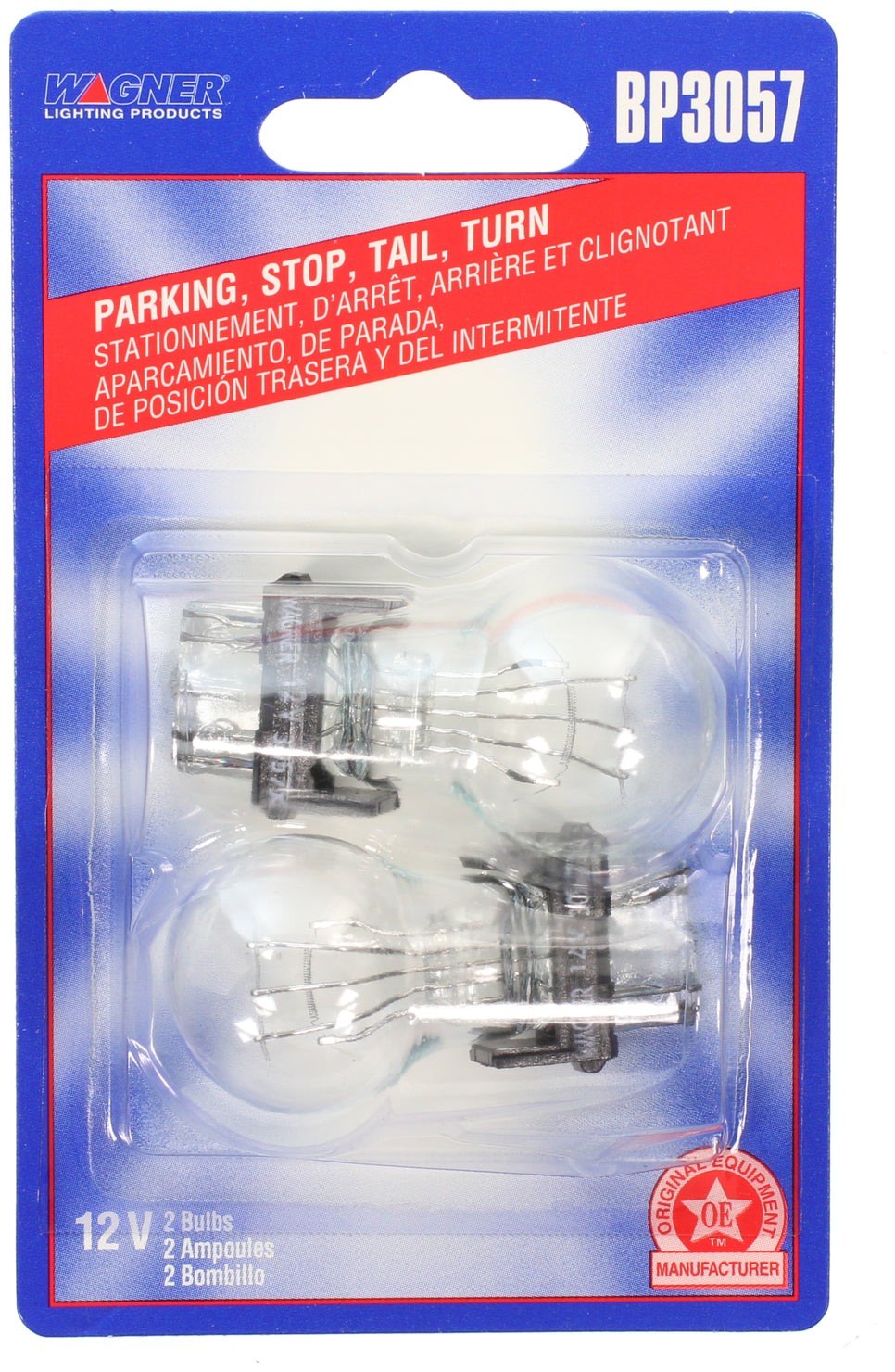 Wagner Lighting Bp3057 Brake Light Bulb||bp3057_P02_Pkg.Jpg||94||w31bp3057||1191978