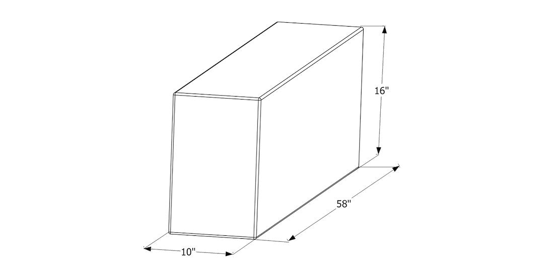 Product of Icon 12457 Fresh Water Tank
