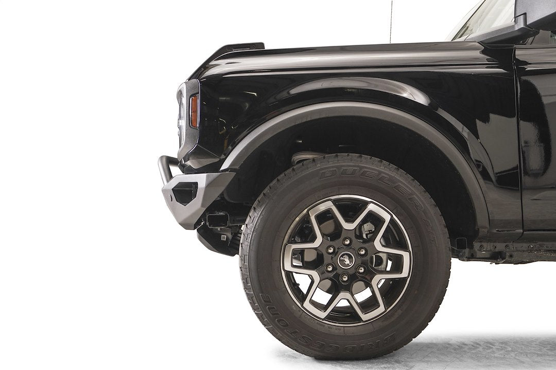 Product of Fab Fours FB21-D5252-1 Vengeance Steel Matte Powder Coated Bumper 