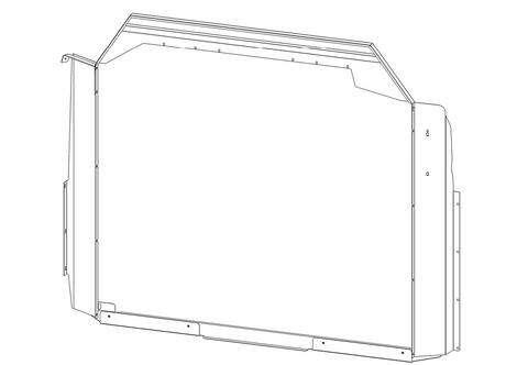 Product of Kargomaster 40649tl Bulkhead Divider Wing