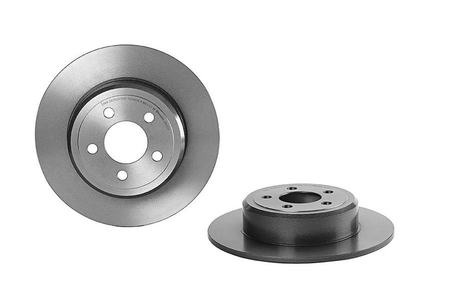 Product of Brembo 08A40311C02 Solid 1 Piece Brake Rotor 