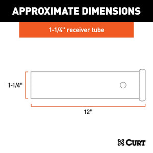 Curt 49512 Trailer Hitch Receiver Tube||49512_2.Jpg||87||c9349512||2241599