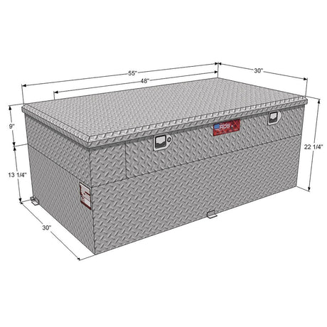 Product of RDS Tanks 72748 Rectangular 91 Gallon Auxiliary Fuel Tank 