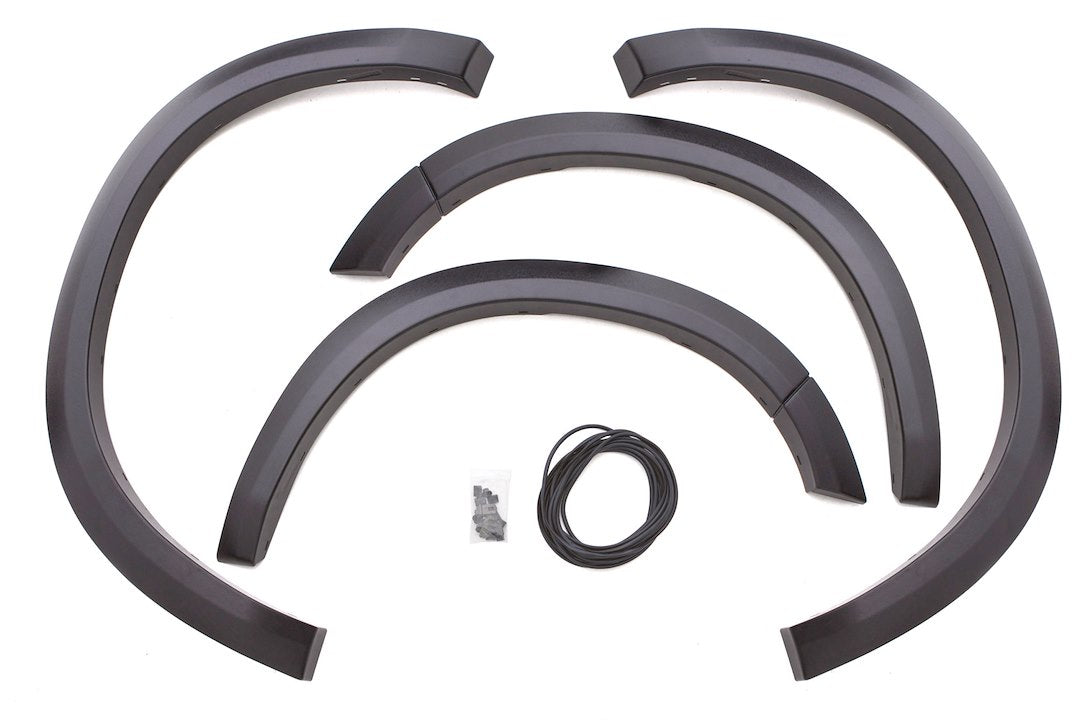 Product of Lund International SX204T Non-Exposed Fasteners Black Fender Flare - Set Of 4 