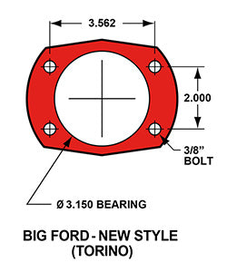 Wilwood Brakes 140-2119-Bd Brake Kit||big_Ford_New_Style-Dwg-Med.Jpg||89||w641402119bd||1215919
