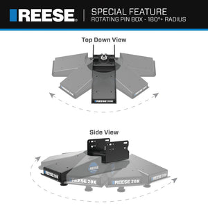 Product of Reese 69220  Fifth Wheel Trailer Hitch Pin Box 