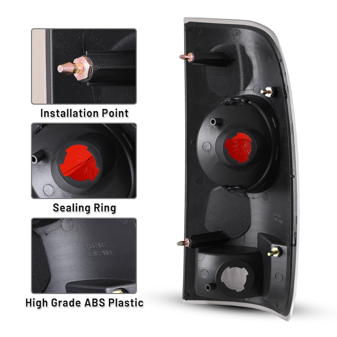 Product of Winjet CTWJ-0016-BC Tail Light Assembly 