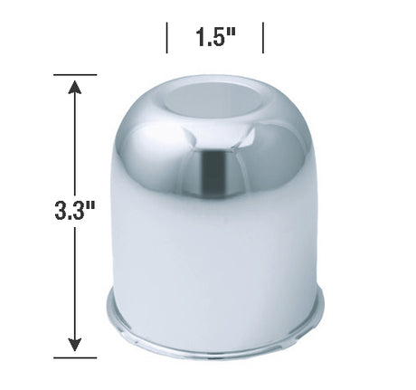 Product of Gorilla HC200 Chrome Plated Silver Wheel Center Cap 