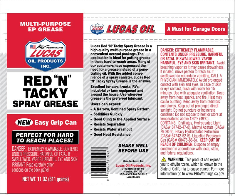 Lucas Oil 11025 Multi Purpose Grease||11025_1.Jpg||86||l4411025||1367868