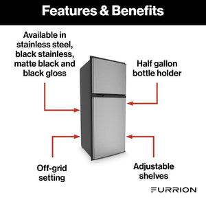 Furrion Llc Fcr10dcgta-Br Refrigerator||||86||f6n2021123808||2018734
