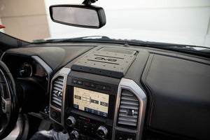 Dv8 Offroad Dmff-01 Cell Phone Mount Plate||2015-2020-F-150-_-2017-2021-F-250-350-Digital-Device-Dash-Mount-Installed-7.Jpg||95||dv8dmff01||1626909