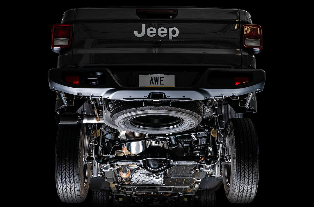Product of AWE Tuning 3015-23103 Tread Edition Cat-Back System Single Exhaust System Kit 