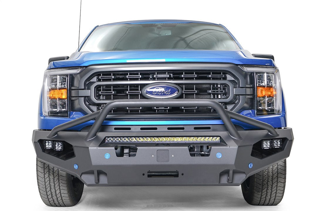 Product of Fab Fours FF21-X4752-1 Matrix Series Steel Powder Coated Bumper 