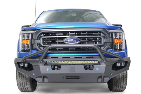 Product of Fab Fours FF21-X4752-1 Matrix Series Steel Powder Coated Bumper 