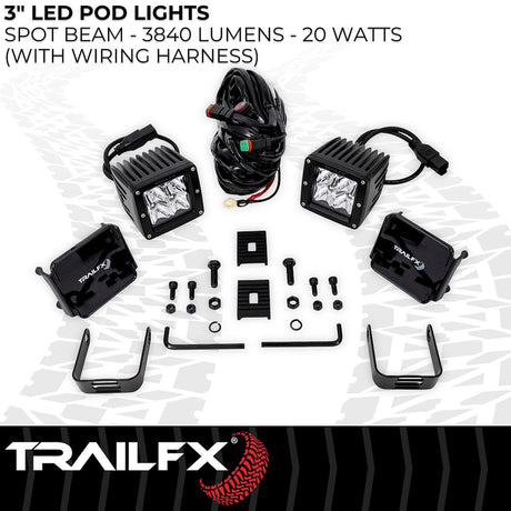 Trailfx 2x2s2 Driving/ Fog Light||t8l_2x2s2_Led Pod Lights_B2c_5.Jpg||89||t8l2x2s2||1771865