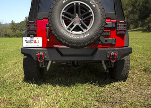 Product of Rugged Ridge 11548.20 SPARTAN™ Steel Textured Powder Coated Bumper 