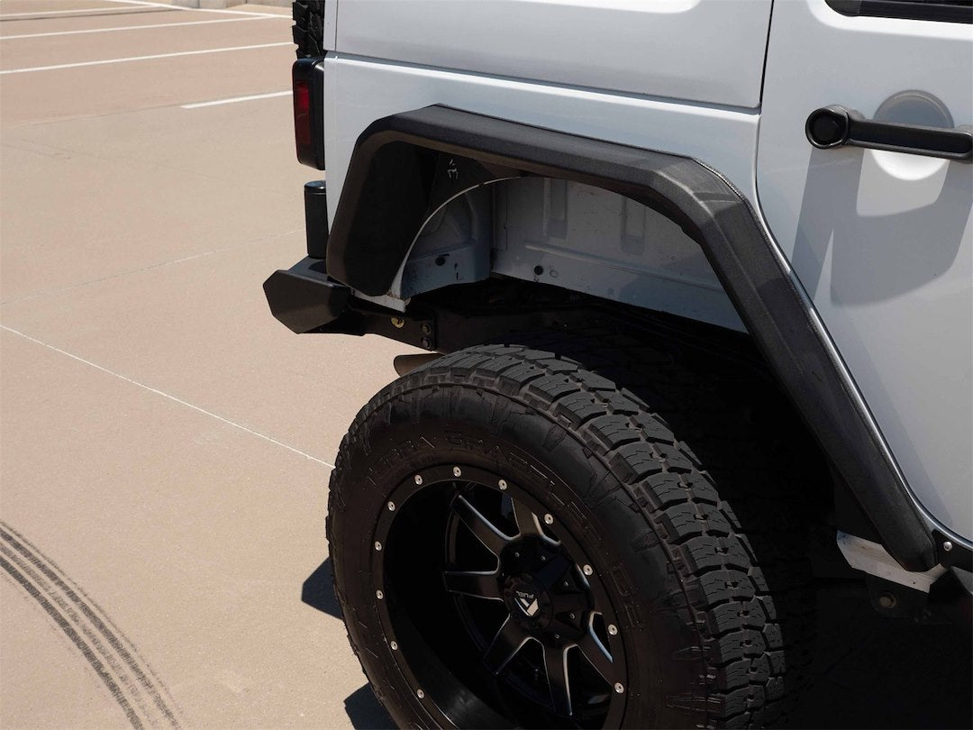 Product of Road Armor 507AFR0B Non-Exposed Fasteners Black Fender Flare - 
