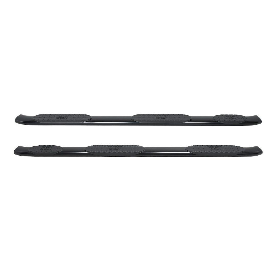 Product of Westin Automotive 21-534695 Black Powder Coated Oval Nerf Bar - Truck Wheel To Wheel 