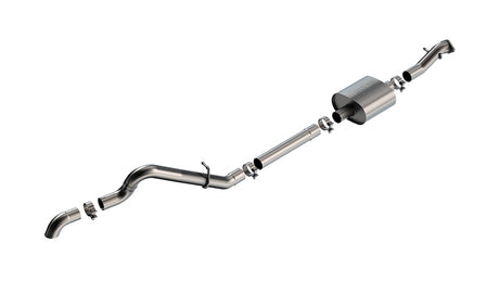 Product of Borla 140897 Touring Cat Back System Single Exhaust System Kit 