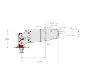 Gen-Y Hitch Gh-8060 Fifth Wheel Trailer Hitch Pin Box||gh-8060_6.Jpg||91||gyhgh8060||1557194