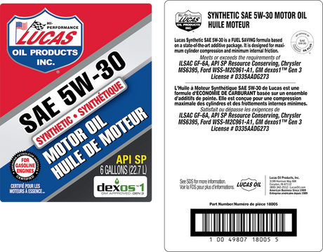 Lucas Oil 18005 Oil||18005_Syn 5w30_6gal_Rev10_2-13-2026.Png||86||l4418005||2537736