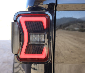 Product of Winjet Renegade CTRNG0668-BS-SQ Tail Light Assembly 