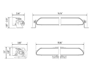 Product of Triple-R Light LNR-PL-12 Light Bar 