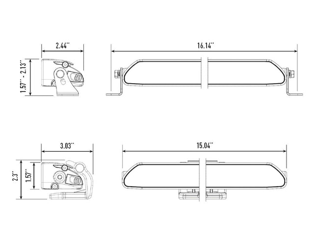 Product of Triple-R Light LNR-PL-12 Light Bar 