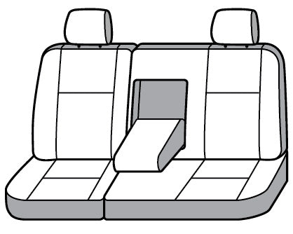 Product of Covercraft SS8429PCGY SeatSaver® Gray Polycotton Seat Cover 