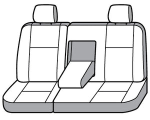 Product of Covercraft SS8429PCGY SeatSaver® Gray Polycotton Seat Cover 
