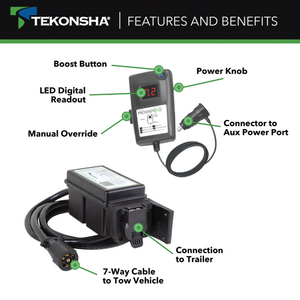 Tekonsha 902502 Trailer Brake Control||||90||t1m902502||1919579