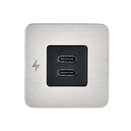 Scanstrut Sc-Tile-21 Usb Outlet||sc-Tile-21 Dual Usb-C Front.Jpg||85||scasctile21||1744849