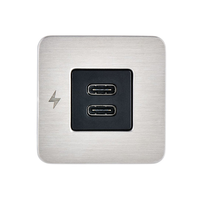 Scanstrut Sc-Tile-21 Usb Outlet||sc-Tile-21 Dual Usb-C Front.Jpg||85||scasctile21||1744849